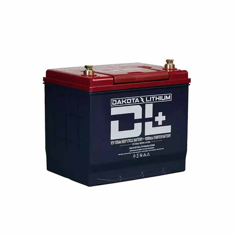 Dakota Lithium 135AH 12V - Dual Purpose - Includes 110v 12V 10A Charger