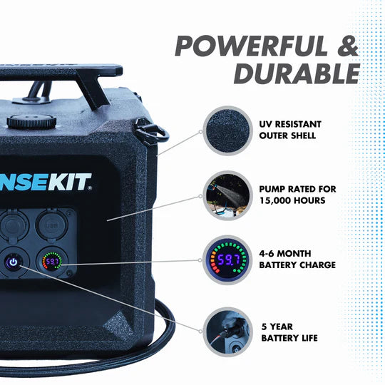 RinseKit Cube Electric Portable Shower